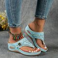 Élodie™ - Keil-Zehensandalen für Dame