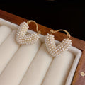 V-Shaped Everyday Pearl Earrings